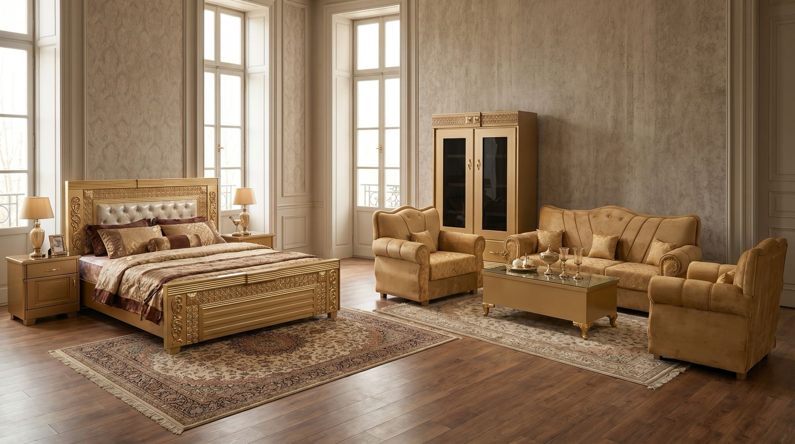 Gold Lounge Chairs
